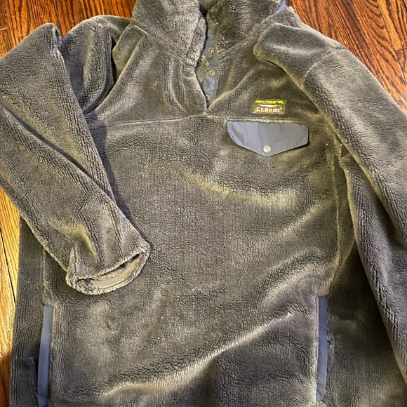 LL bean fleece hi-pile fleece - Picture 6 of 9